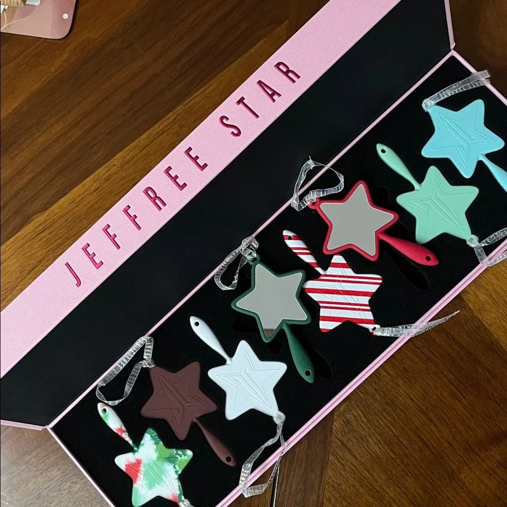 Jeffree Star Star-Shaped Soft Touch Mirror Ornaments!